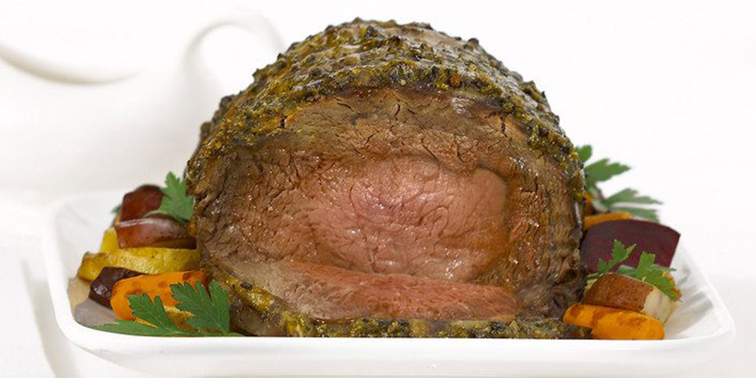 Onion-Crusted Beef Prime Rib Roast Recipe 