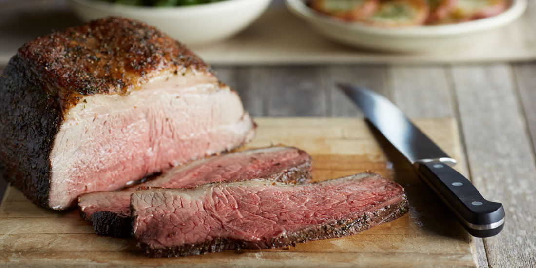 Garlic-Herb Crusted Beef Roast