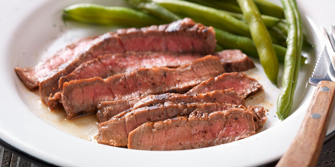 Tangy Lime Grilled Top Round Steak
